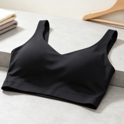 Women’s Longline Sports Bra Wirefree Padded Medium Support Yoga Bras Gym Running Workout Tank Tops