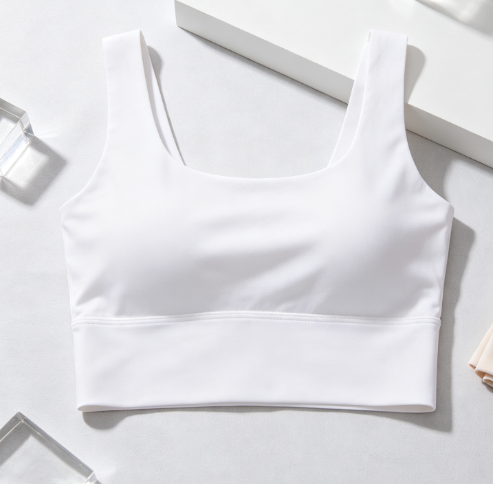 U Back Sports Bras | Light Support, Removable Pads, Yoga, Extremely Soft, Longline, Scoop Neck, Wide Straps, for Women