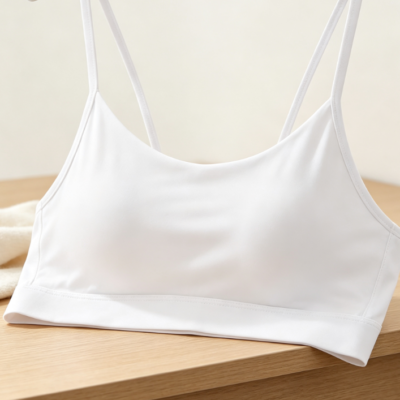 Y Back Sports Bra for Women Racerback Workout Bras Sexy Thin Straps Bras | Scoop Neck,Extremely Soft,Wire-free,Removable Pads,Spaghetti Strap,Light Support,for yoga and low-impact