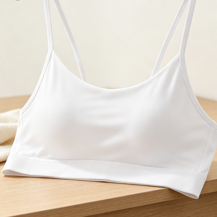 Y Back Sports Bra for Women Racerback Workout Bras Sexy Thin Straps Bras | Scoop Neck,Extremely Soft,Wire-free,Removable Pads,Spaghetti Strap,Light Support,for yoga and low-impact