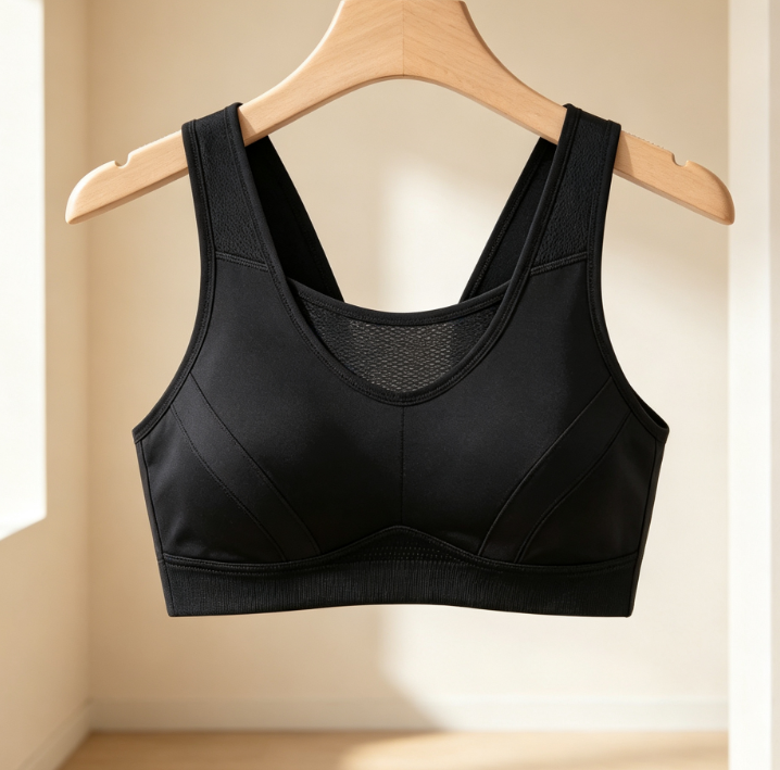 Medium Support and Removable Pad Tank Top Racerback Post Surgery Sports Bras for Women - Image 2