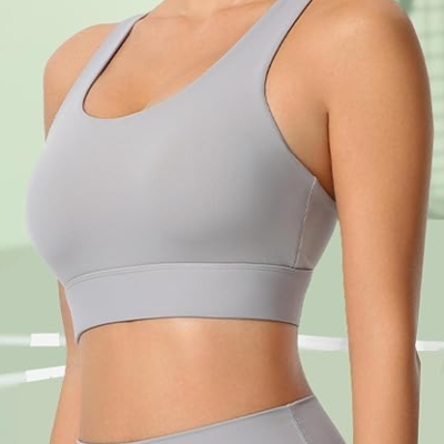 Sports Bras for Women High Support, High Impact Push Up Criss Cross Back Padded Strappy Workout Running